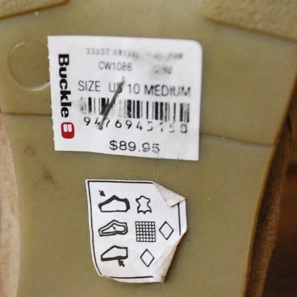 Alicia Leather Hiker Ankle Boot Size 10 Medium Brown Womens - Picture 5 of 5